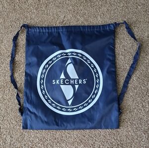 Skechers Navy Drawstring Bag